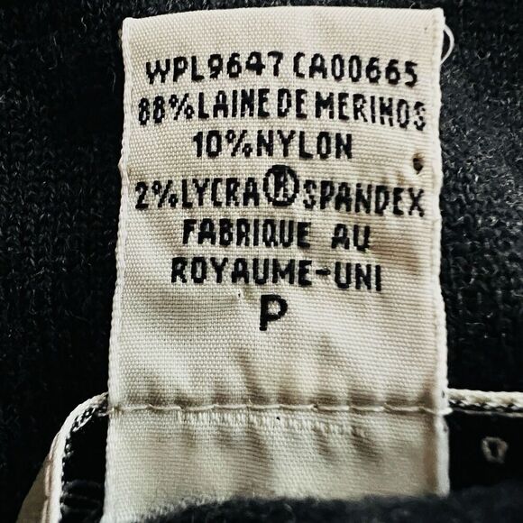 Eddie Bauer Italian Merino Wool Charcoal Gray Cozy Stretchy Sweater - Size Small - Picture 8 of 8